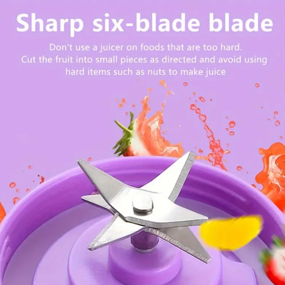 Purple Portable Blender - Picture 2 of 6